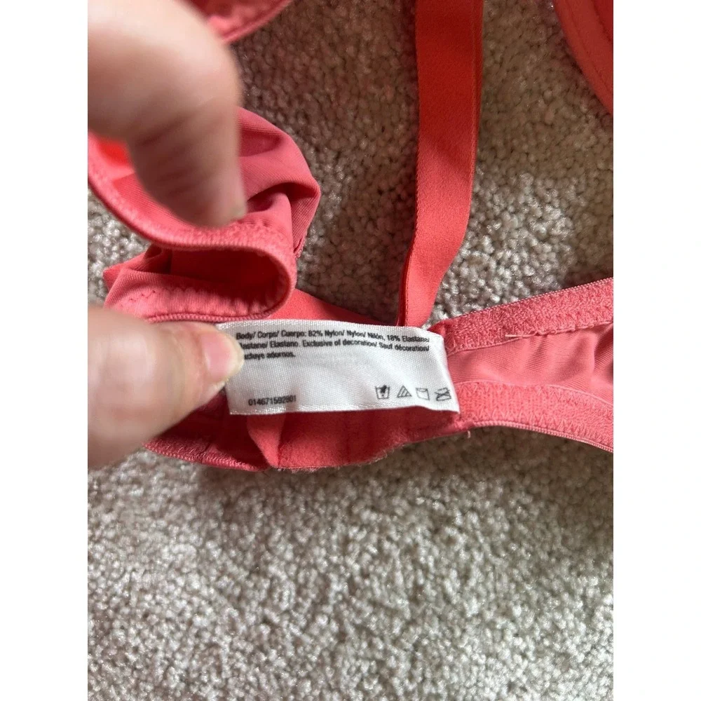 Maidenform Women's Bra‎ Coral 38D Underwire Smooth Push-Up